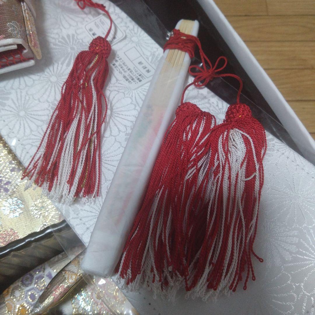 未使用★七歳★帯＆はこせこ草履バッグ