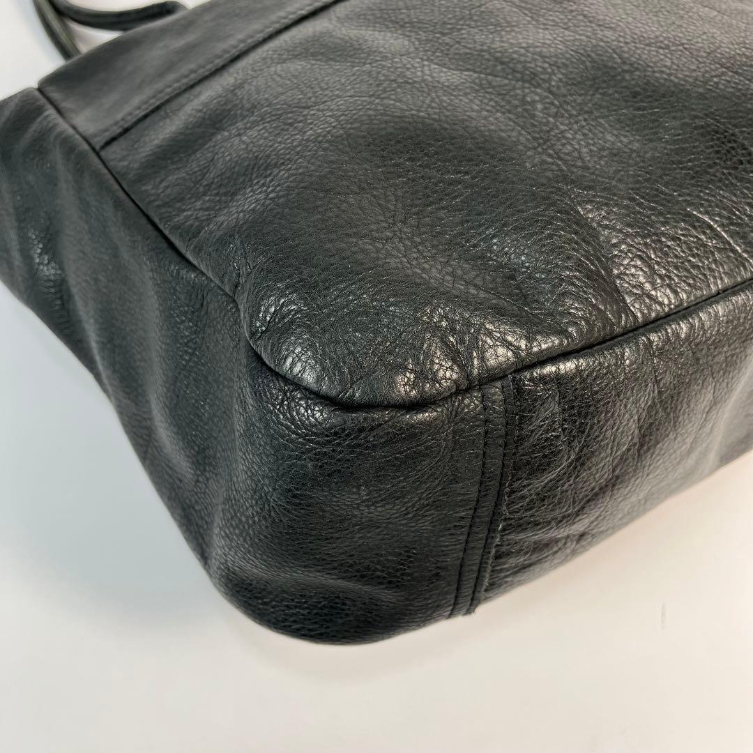 USA製 vanson トートバッグ　レザー　ブラック