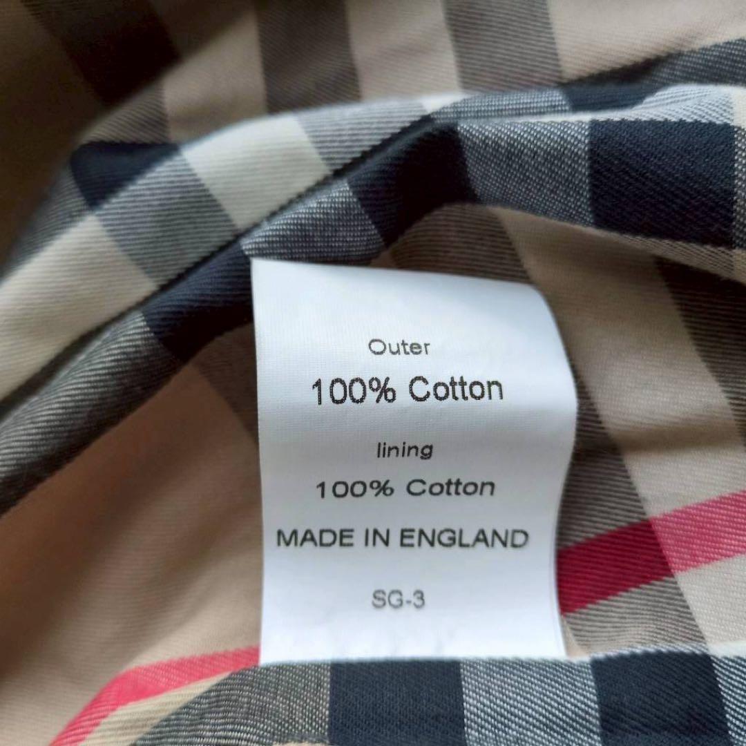 ◾︎希少サイズ◾︎ バーバリーロンドン トレンチコート ノバチェック ブラック 50