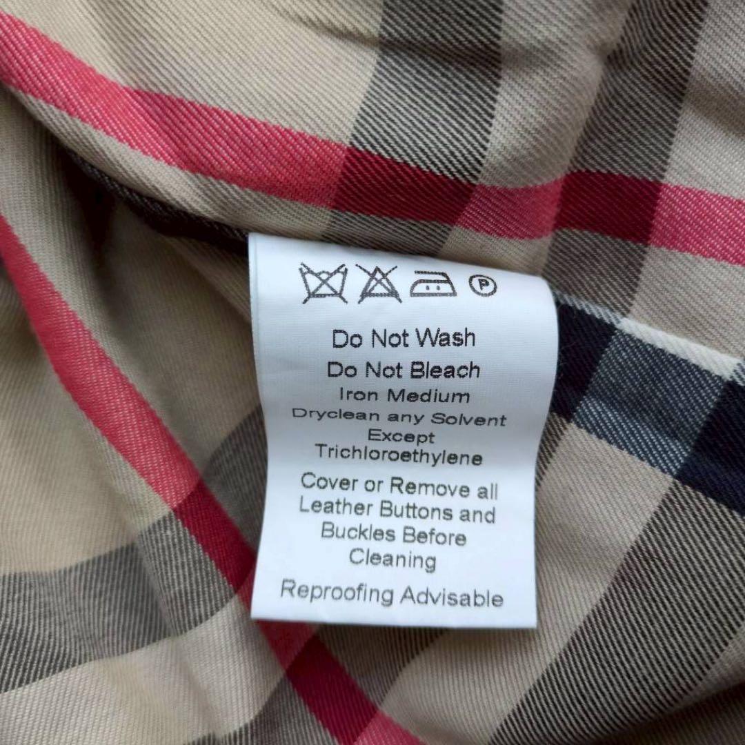 ◾︎希少サイズ◾︎ バーバリーロンドン トレンチコート ノバチェック ブラック 50