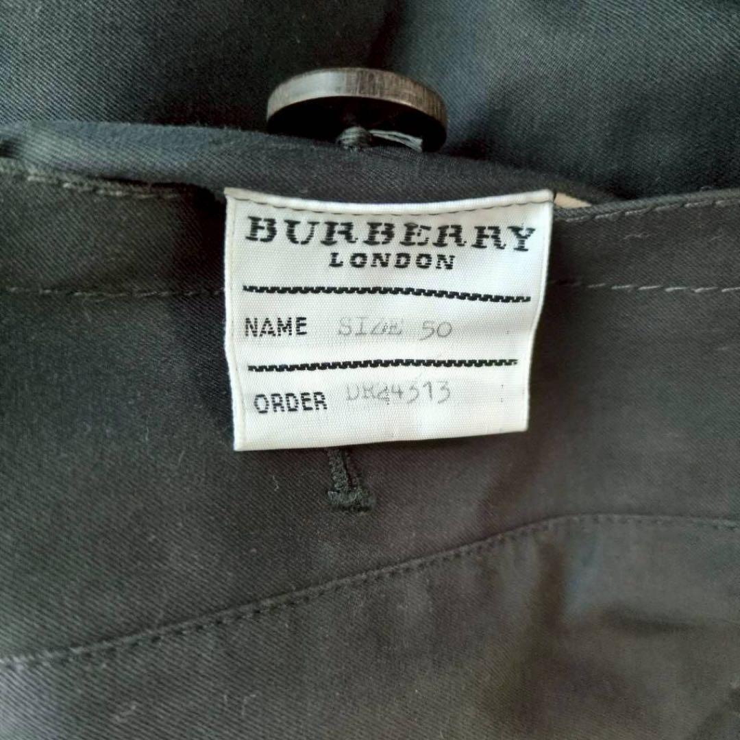 ◾︎希少サイズ◾︎ バーバリーロンドン トレンチコート ノバチェック ブラック 50