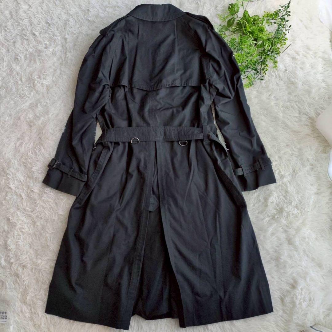 ◾︎希少サイズ◾︎ バーバリーロンドン トレンチコート ノバチェック ブラック 50