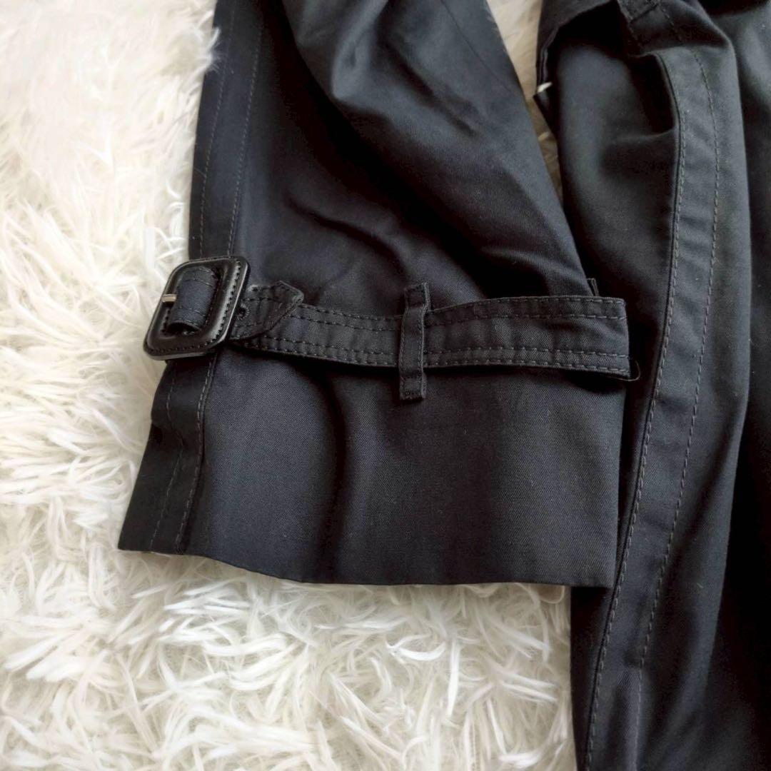 ◾︎希少サイズ◾︎ バーバリーロンドン トレンチコート ノバチェック ブラック 50