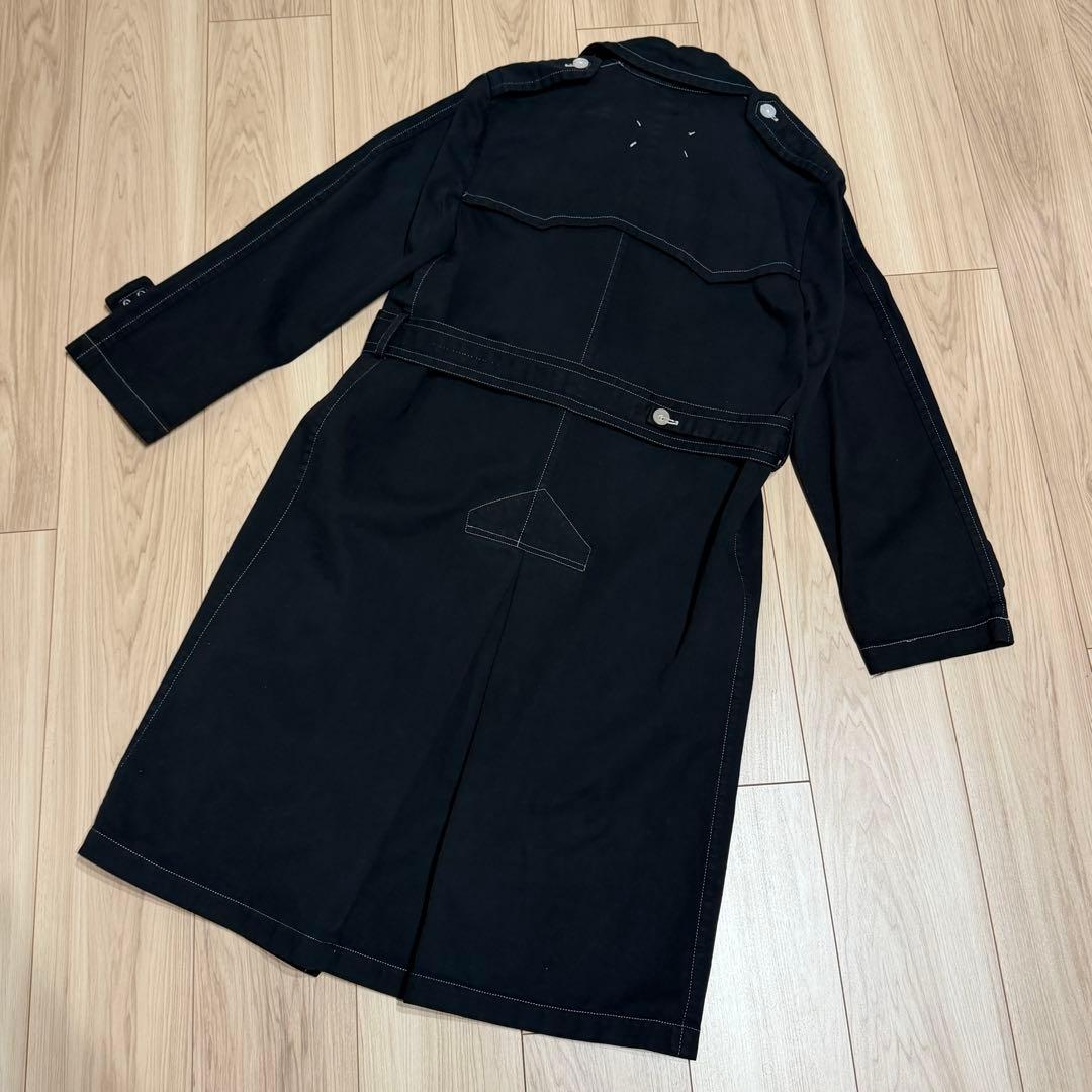 Maison Martin Margiela ブラック トレンチコート