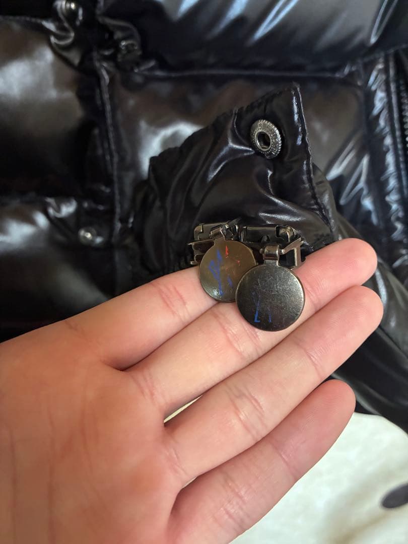 Moncler レディースダウンベスト　サイズ2 ブラック