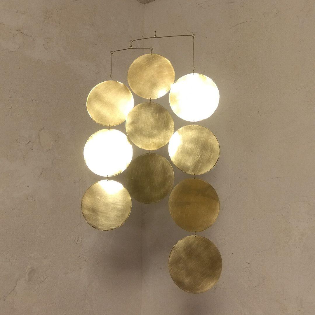 pentacle ✥真鍮製 ハンドメイド モビール✥pe5