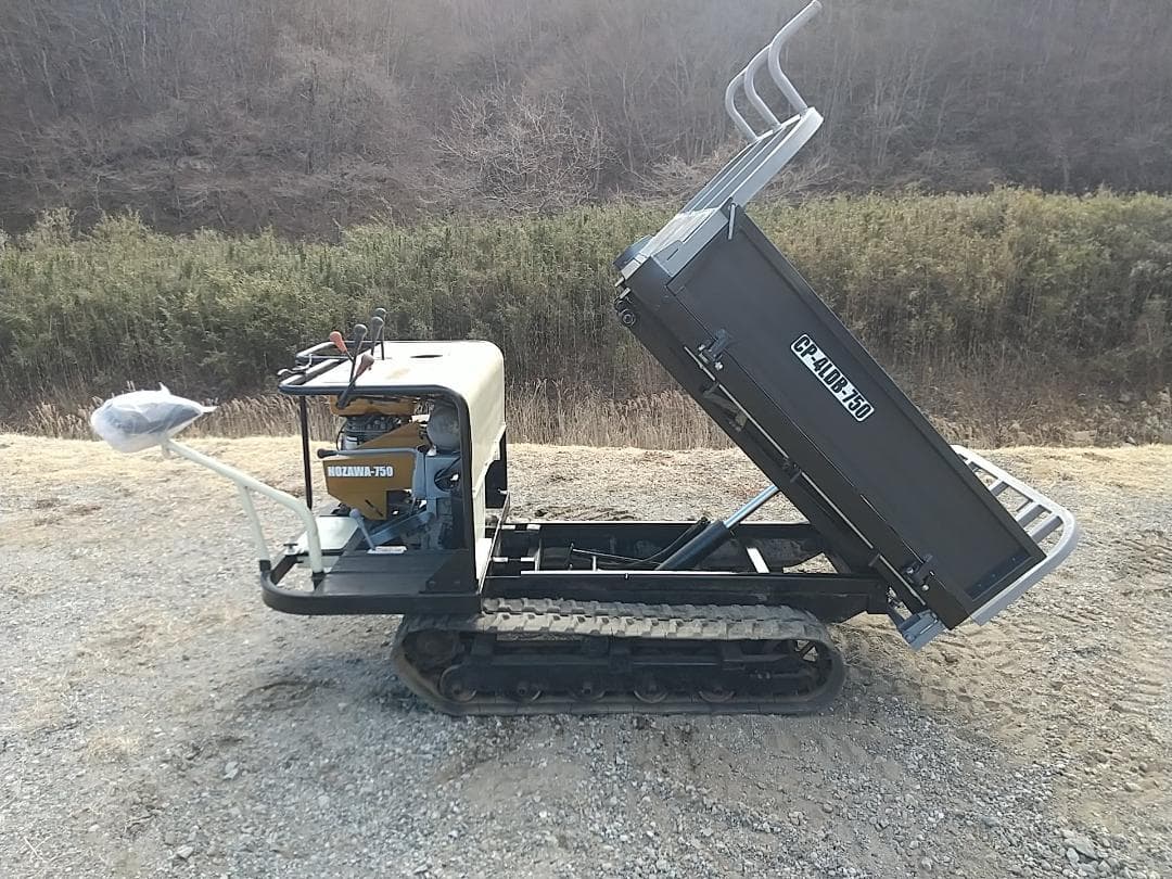 運搬車ノザワ 油圧ダンプ＆リフト CP-4LDB 最大積載量750ｋｇ