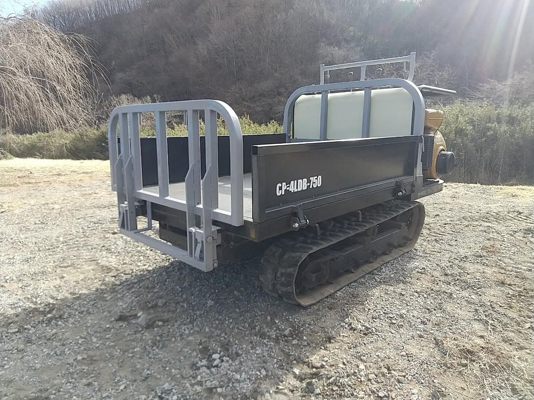 運搬車ノザワ 油圧ダンプ＆リフト CP-4LDB 最大積載量750ｋｇ