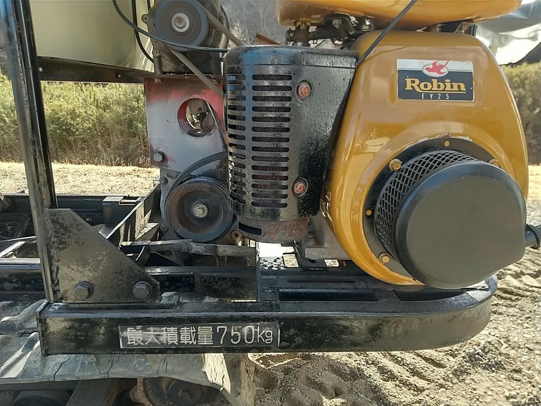 運搬車ノザワ 油圧ダンプ＆リフト CP-4LDB 最大積載量750ｋｇ