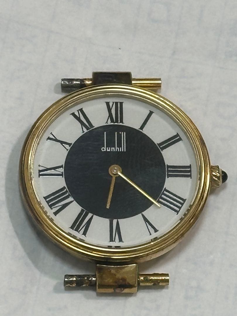 dunhill Sterling’silver クォーツ アナログ 腕時計