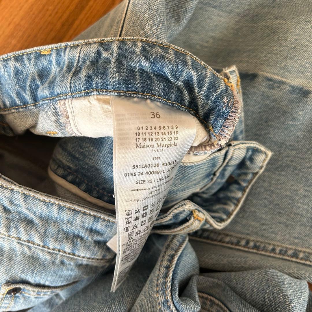 お値下げ♡ メゾンマルジェラ　再構築デニム　ジーンズ　デニム　36