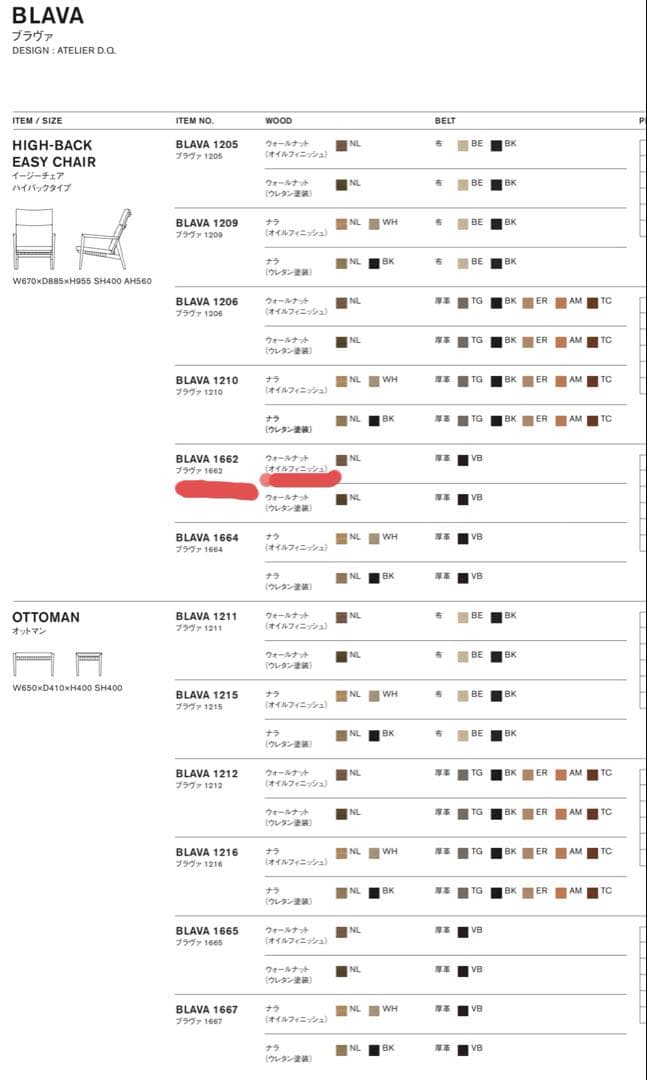 【セット】 ①イージーチェアリッツウェルRitzwel BLAVA 1662