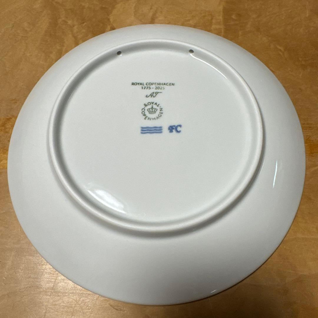 【新品】ロイヤルコペンハーゲン250周年　記念プレート