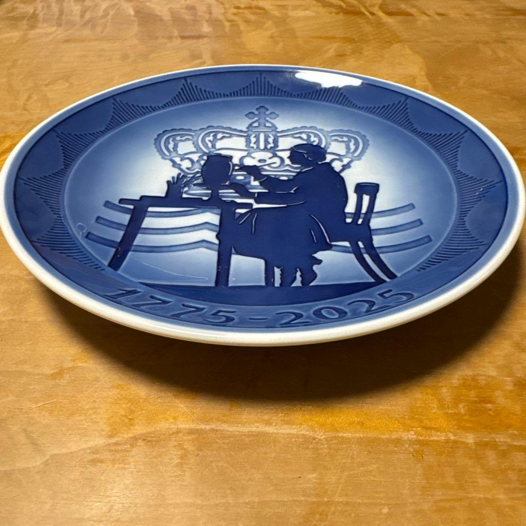 【新品】ロイヤルコペンハーゲン250周年　記念プレート