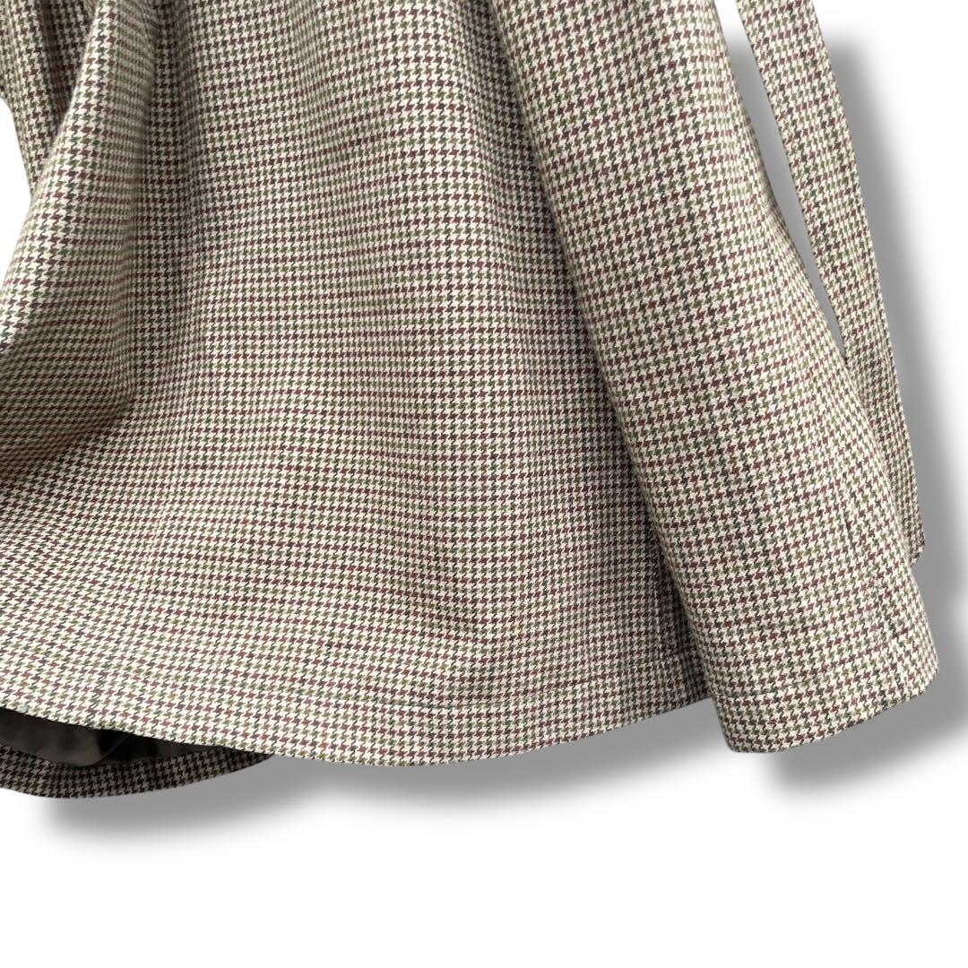 定価15万円以上 美品 マッキントッシュ ガンクラブチェック コート M