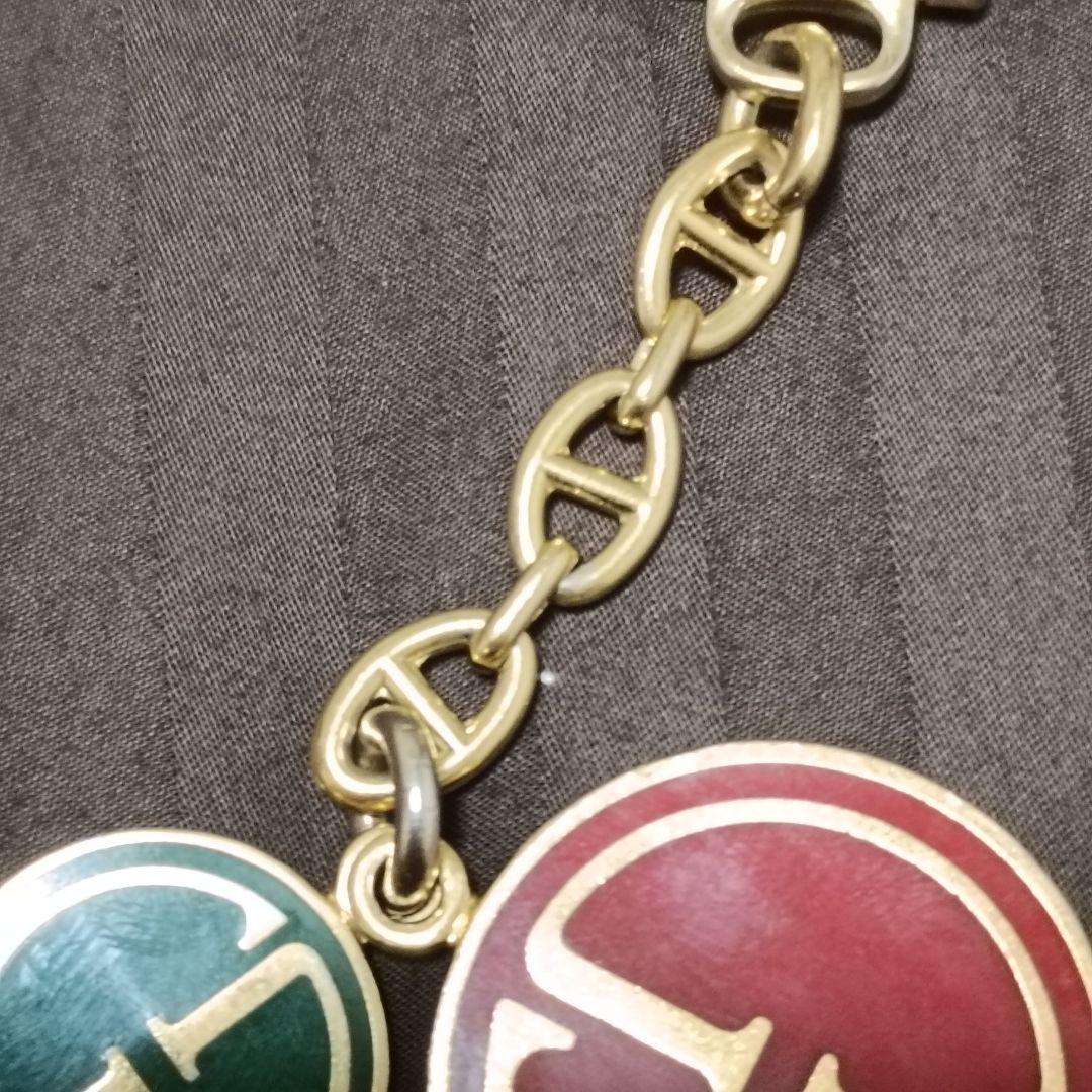 超希少 オールドグッチ キーリング インターロッキング シェーヌダンクル