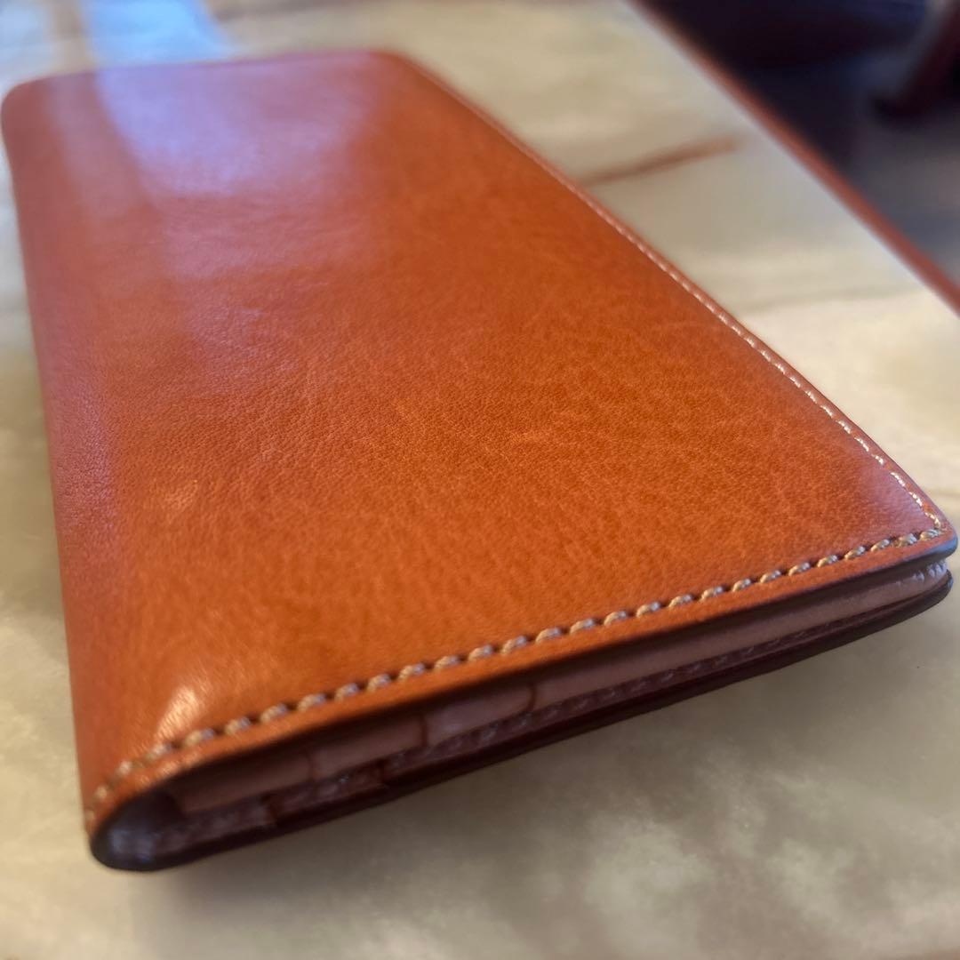 香久山鞄のオイルバケッタ長財布