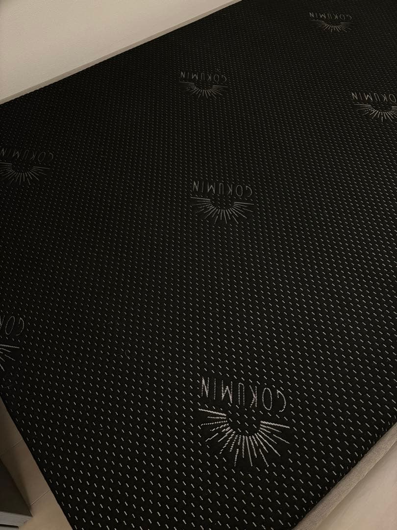 GOKUMIN 高反発マットレス セミダブル 5cm ブラック