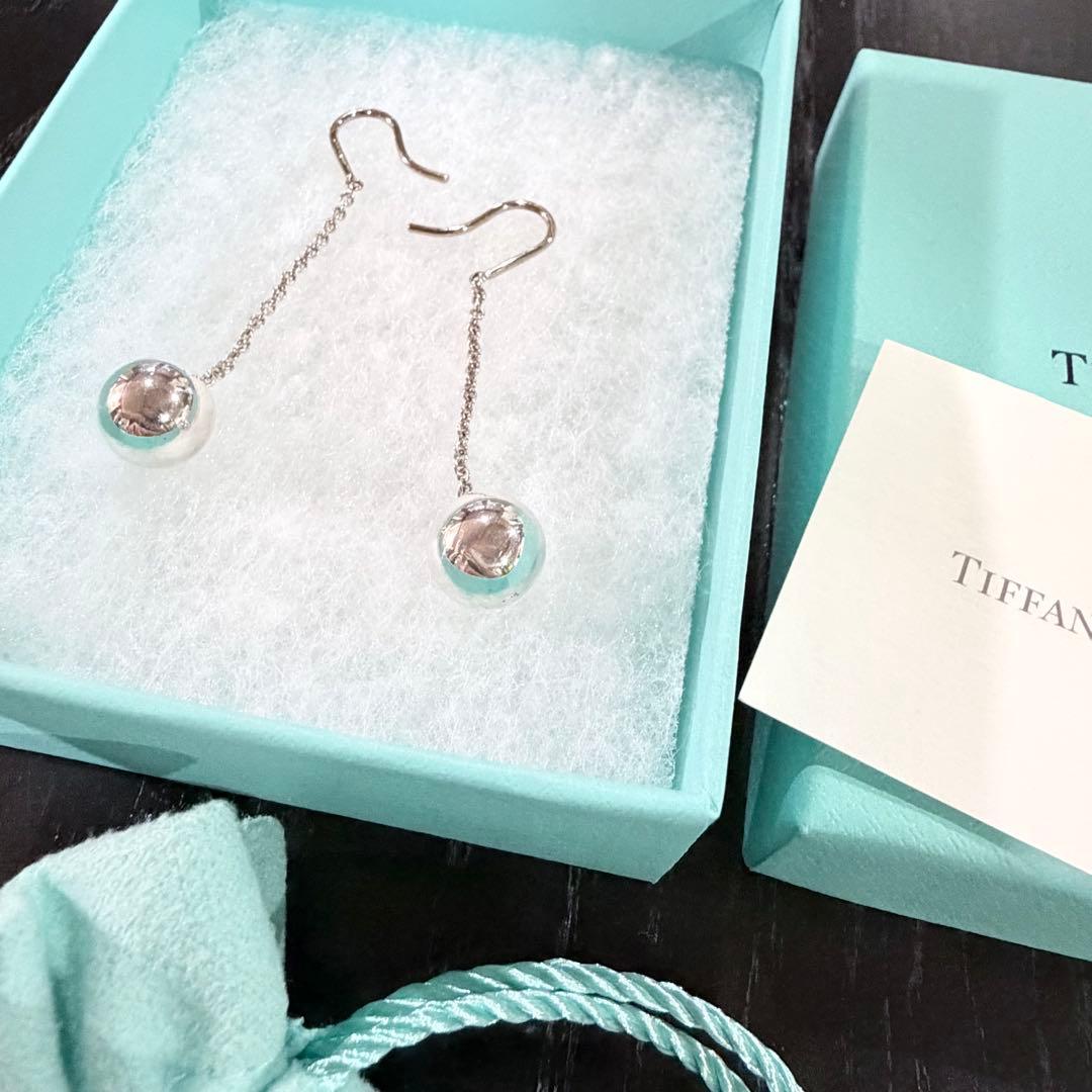 Tiffany & Co. 　ハードウェア ボール チェーンフック ピアス