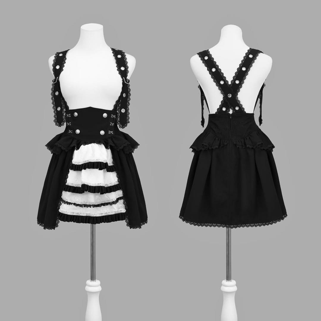 Dimmoire 夢纏うサスペンダースカート