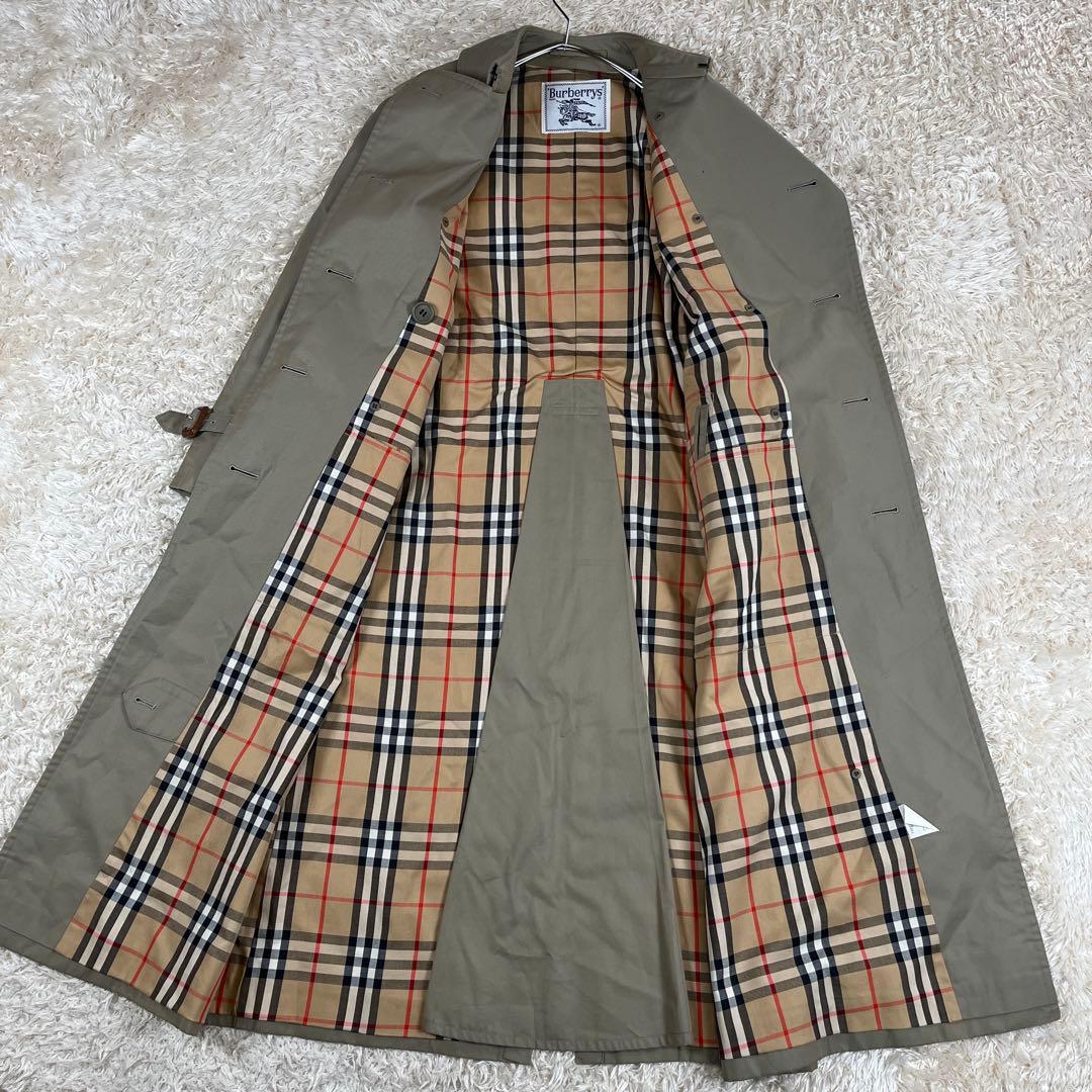 Burberry’s ベルト付き ダブル トレンチコート ノバチェック Mサイズ