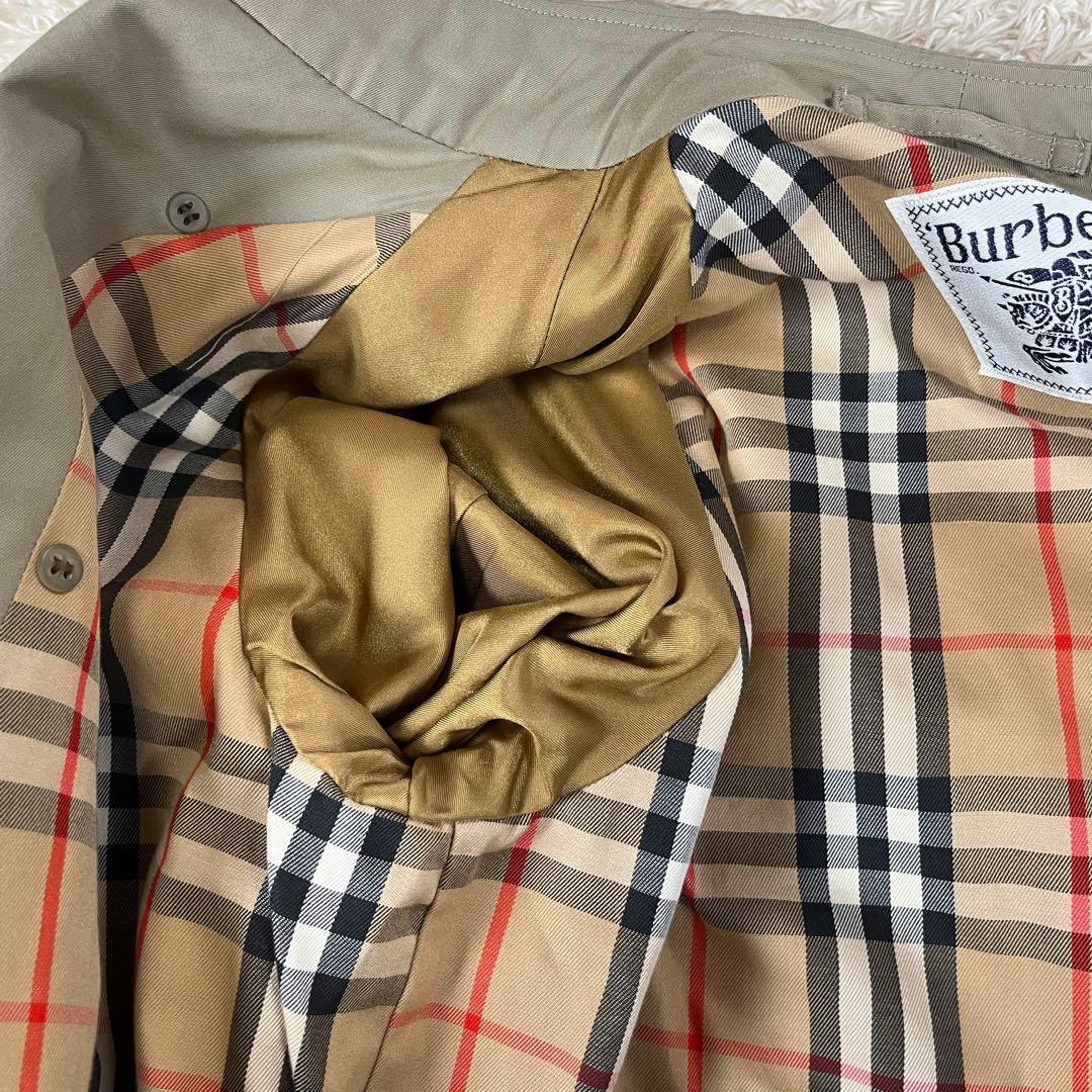 Burberry’s ベルト付き ダブル トレンチコート ノバチェック Mサイズ
