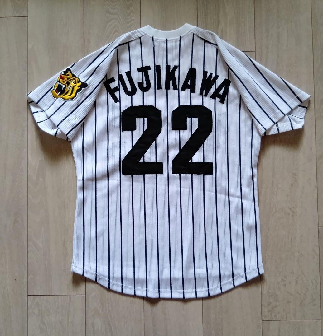 【限定　完売】阪神　タイガース　復刻　藤川　交流戦　ホーム　ユニフォーム　S