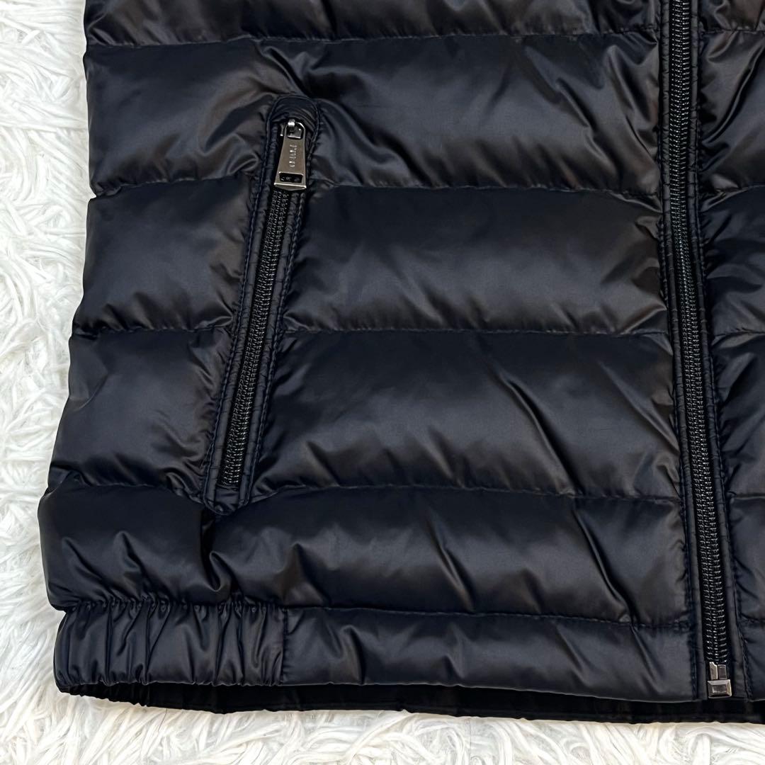 美品✨ラルフローレン ダウンベスト ブラック ポニー刺繍 レディースXS