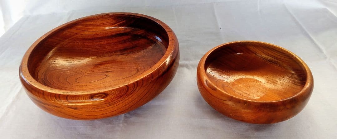 「大切に保管していました」／欅 自伐自作の盆 part②