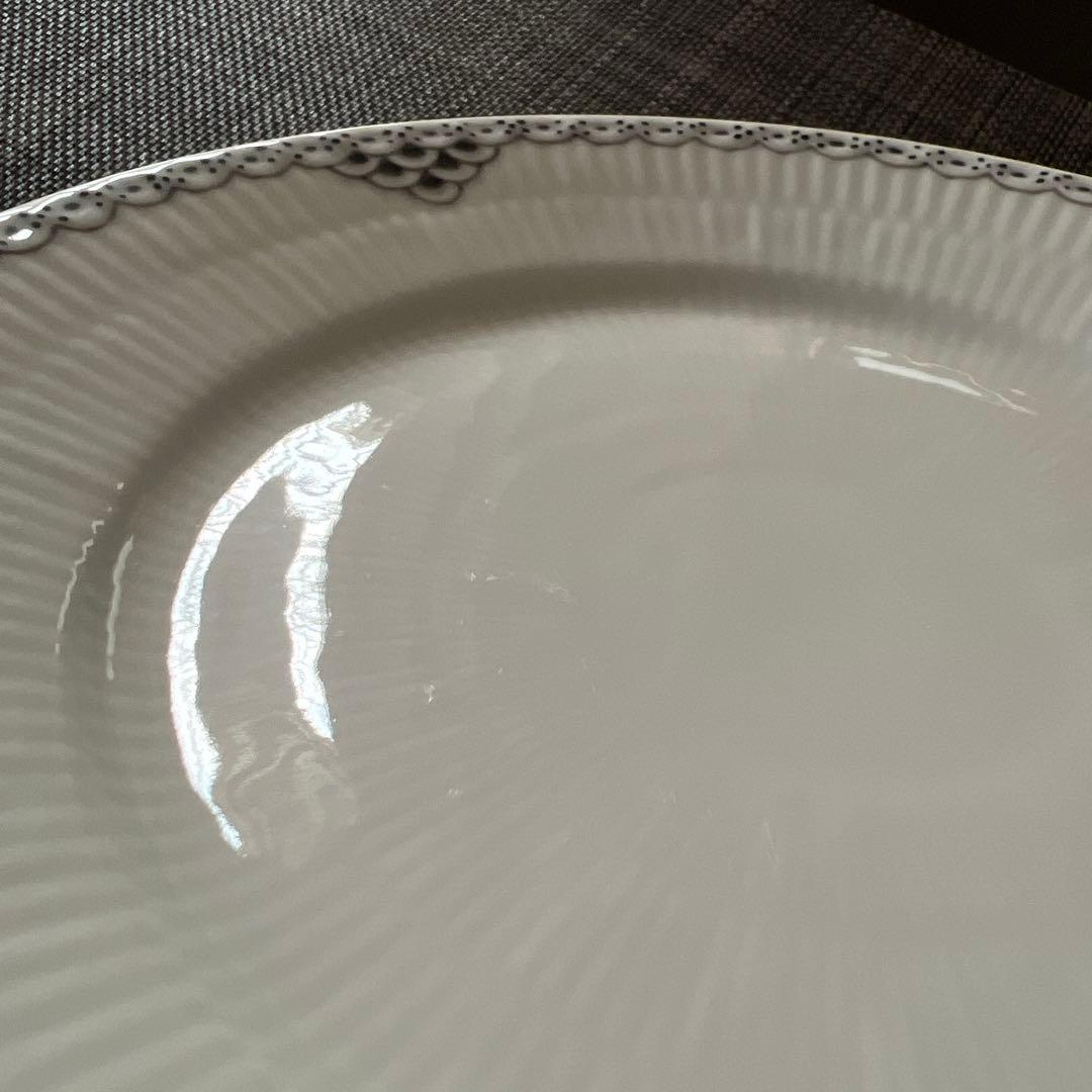 値下げ　  ブラックレース　22cm 4枚セット