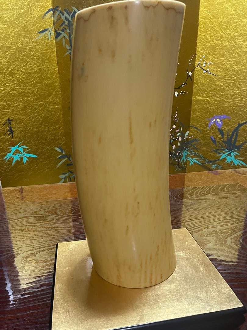 花瓶　金鯉絵柄