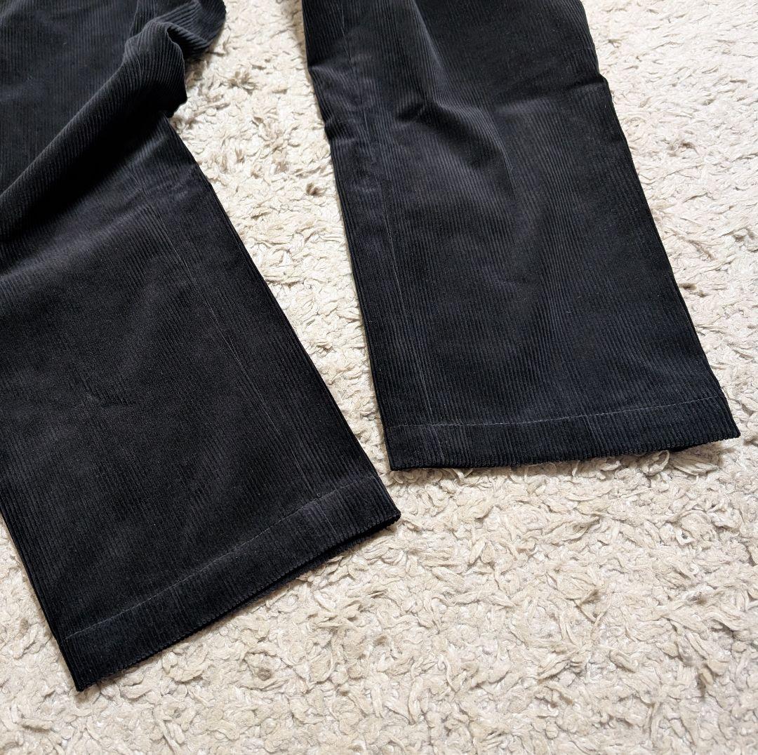 ラルフローレン 太畝 コーデュロイパンツ PRESTON ブラック W33