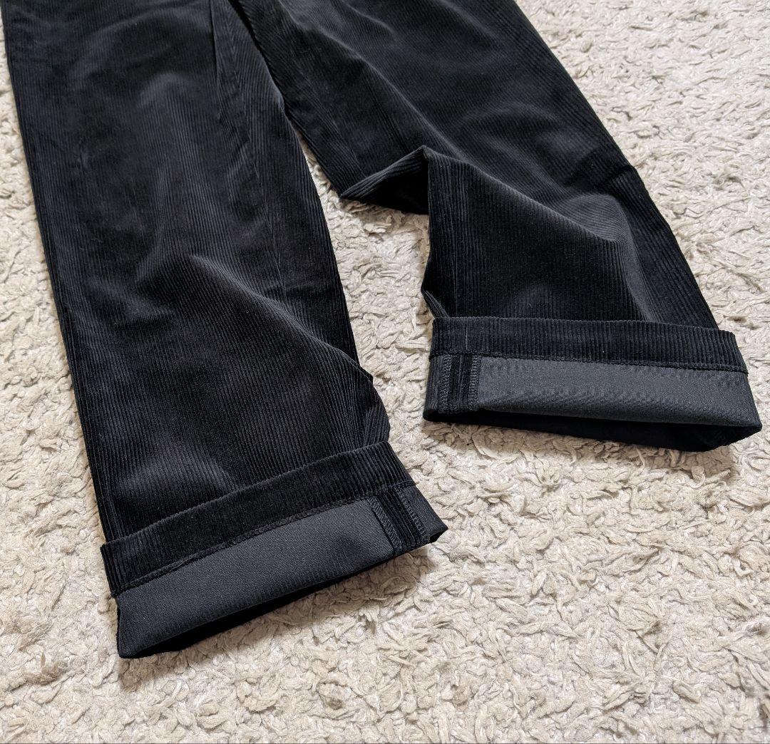 ラルフローレン 太畝 コーデュロイパンツ PRESTON ブラック W33
