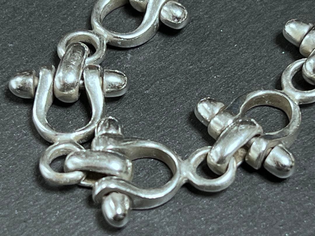 ビンテージ 925 シルバー ホースビット　ホースシュー 馬蹄 ブレスレット