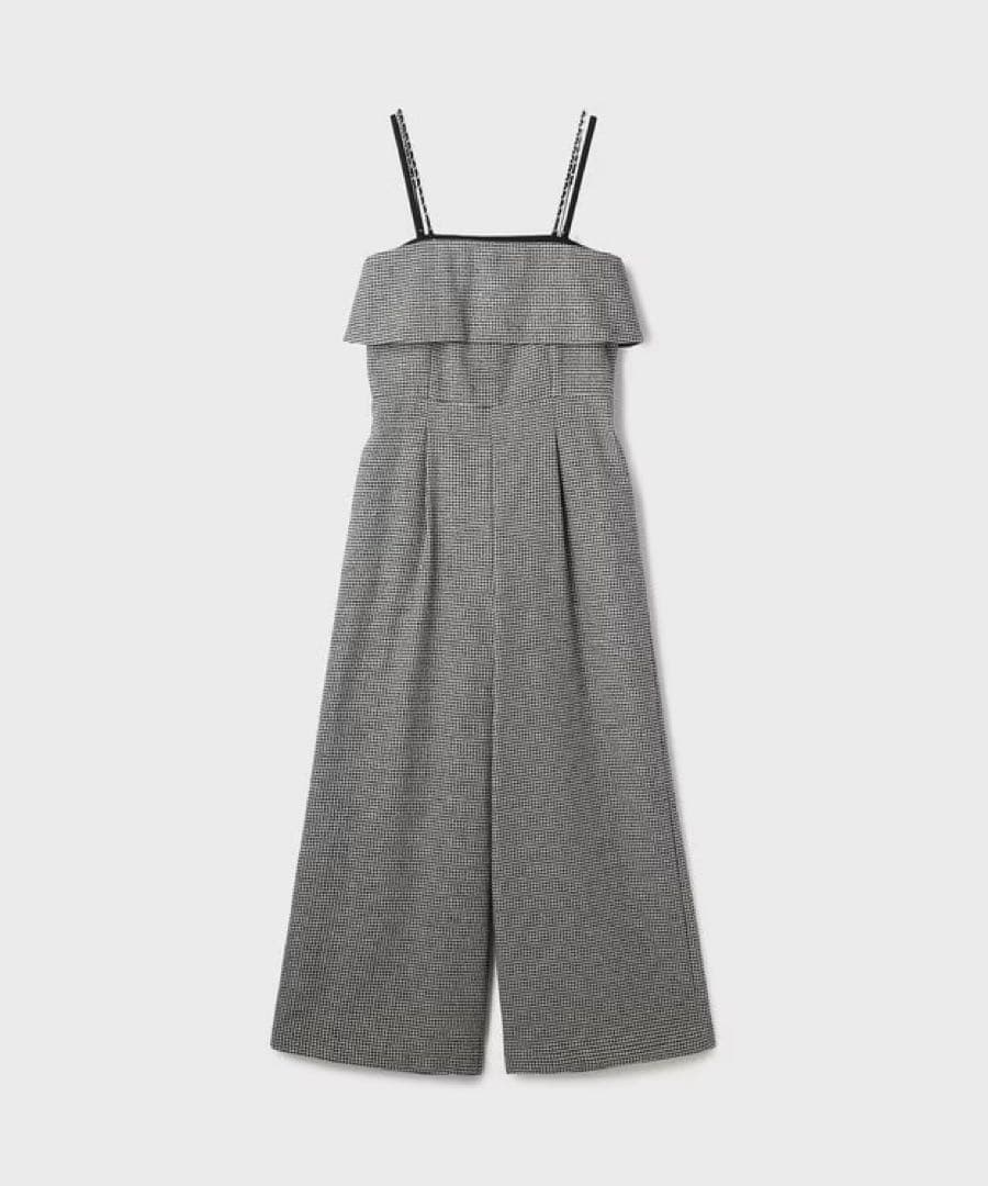 GRACE CONTINENTAL チドリツイードサロペット 2025AW