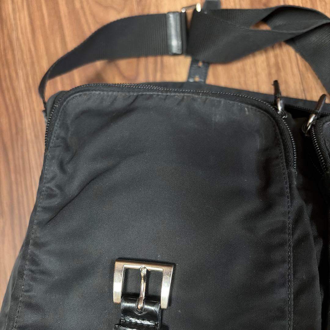 PRADA プラダ ナイロン メッセンジャーバック ジャンク品　BT1738