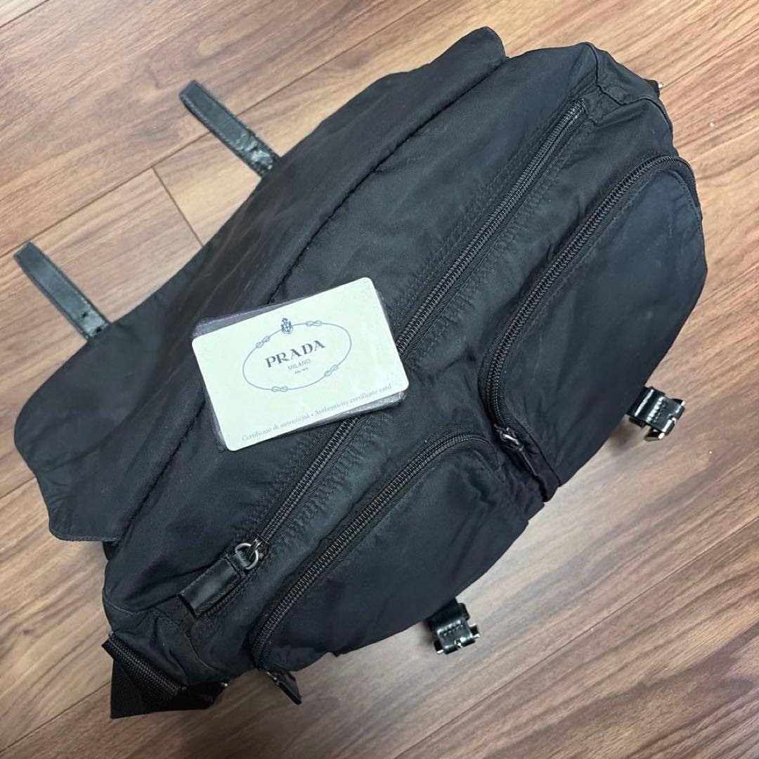 PRADA プラダ ナイロン メッセンジャーバック ジャンク品　BT1738