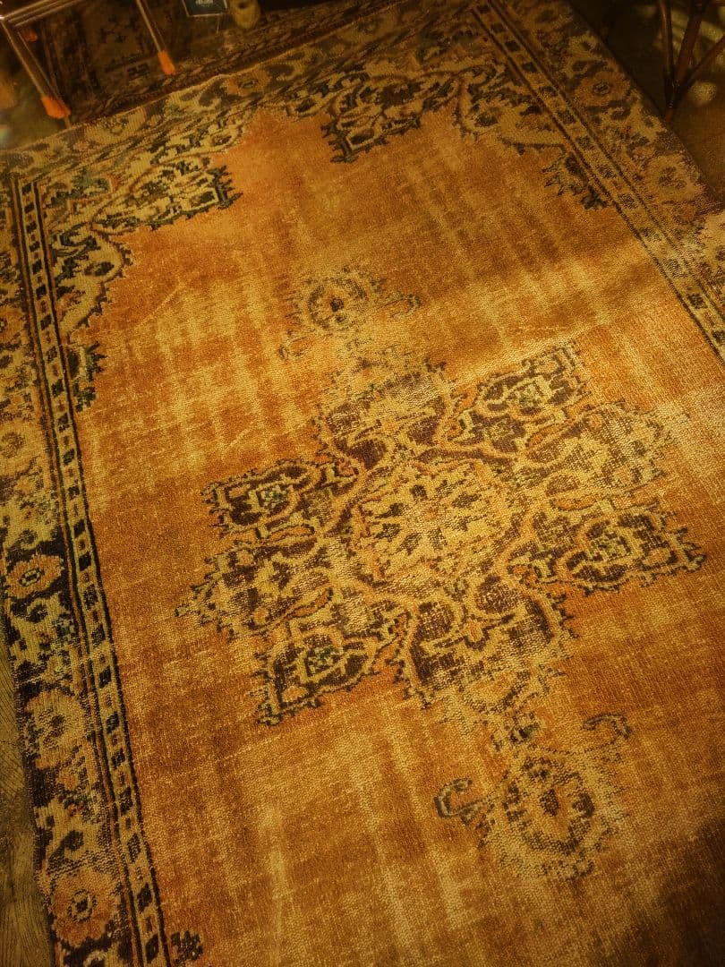 【衛生美品】ビンテージペルシャ絨毯 ビンテージラグ　パキスタンラグ　トライバル