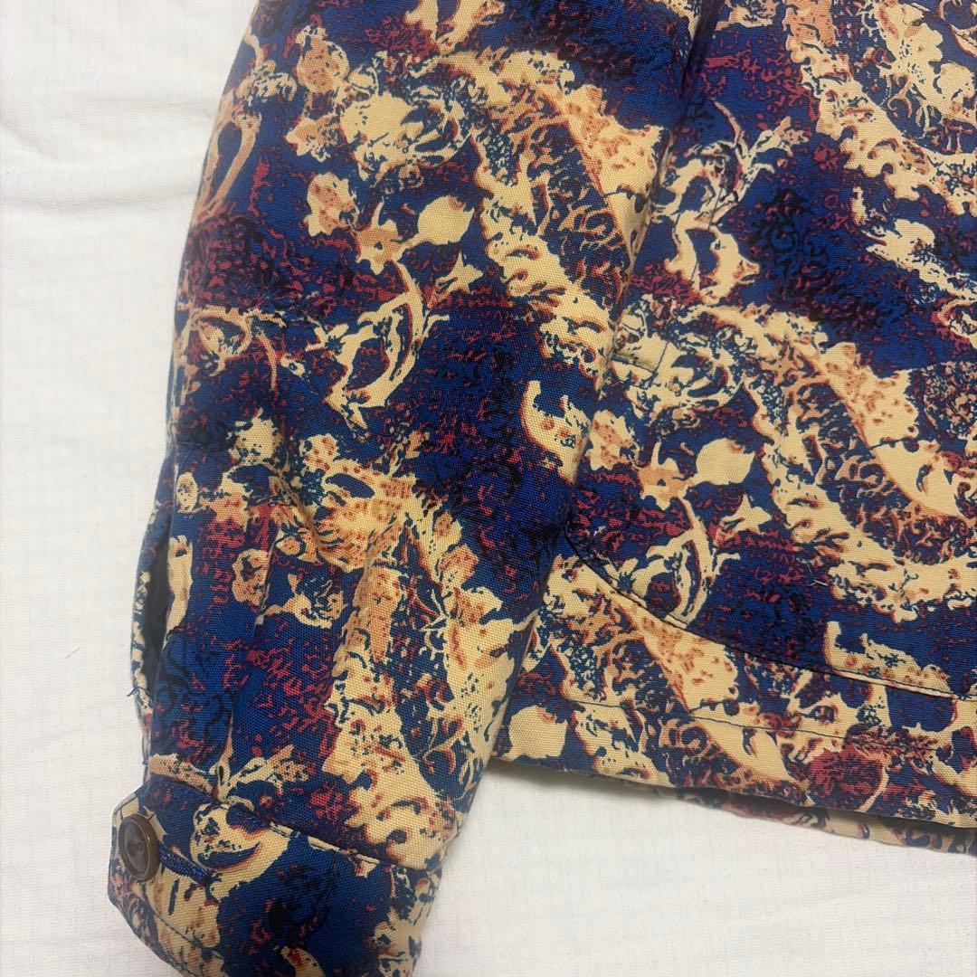 【美品✨】CALEE ブルゾン　ジャケット　コットン　総柄　裏地　キルティング