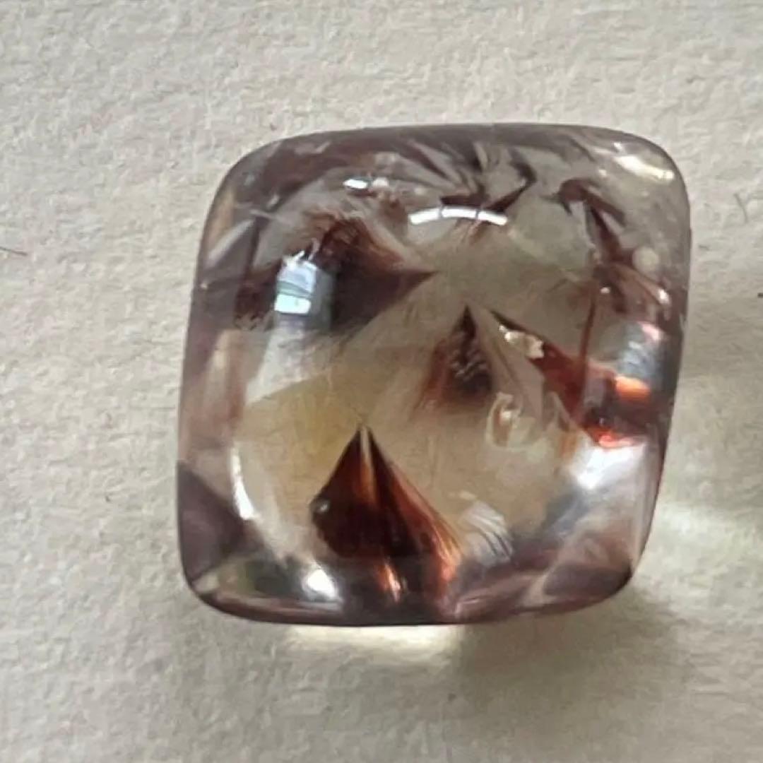 ブラジル産 カコクセナイトインシトリン ルース おまけ付き