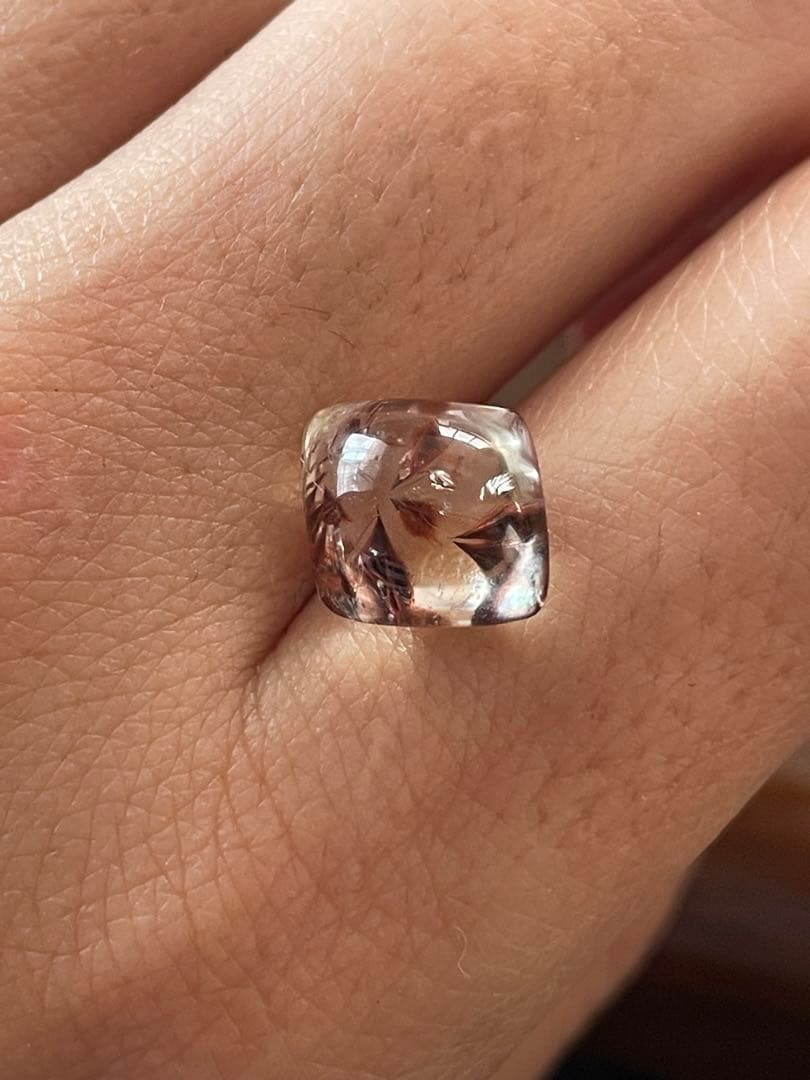 ブラジル産 カコクセナイトインシトリン ルース おまけ付き