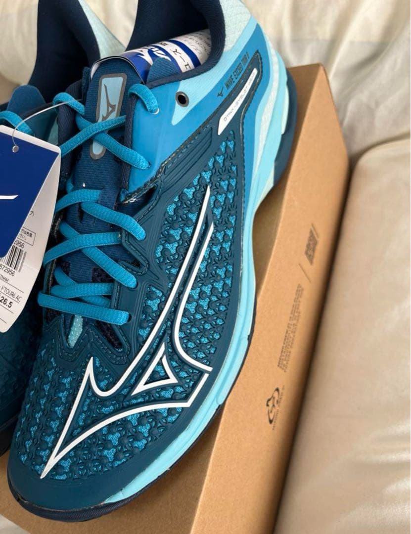 【新品未使用】Mizuno ミズノ テニスシューズ 26.5cm