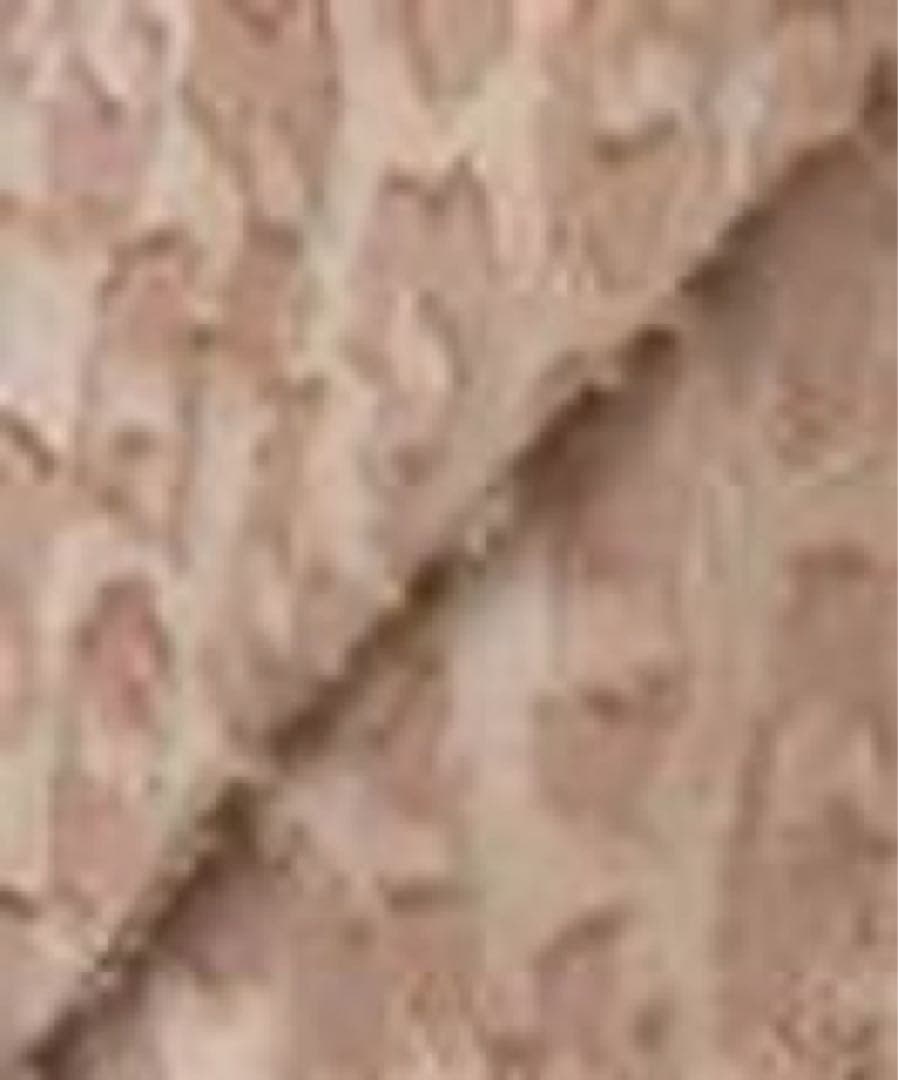 NOBLE 【洗える】レオパードジャガードデコルテVブラウス