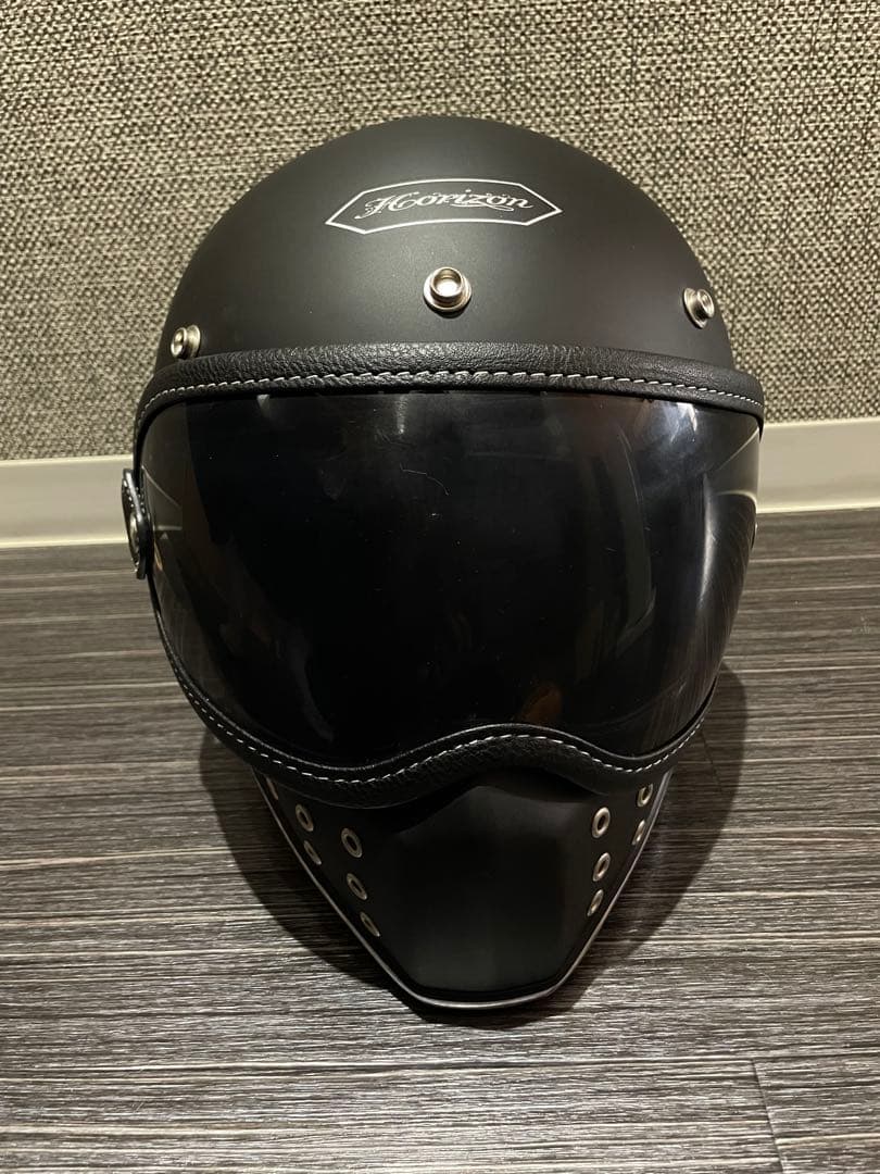 ホライズン ビンテージオフロードフルフェイス MX-H4 マットブラック