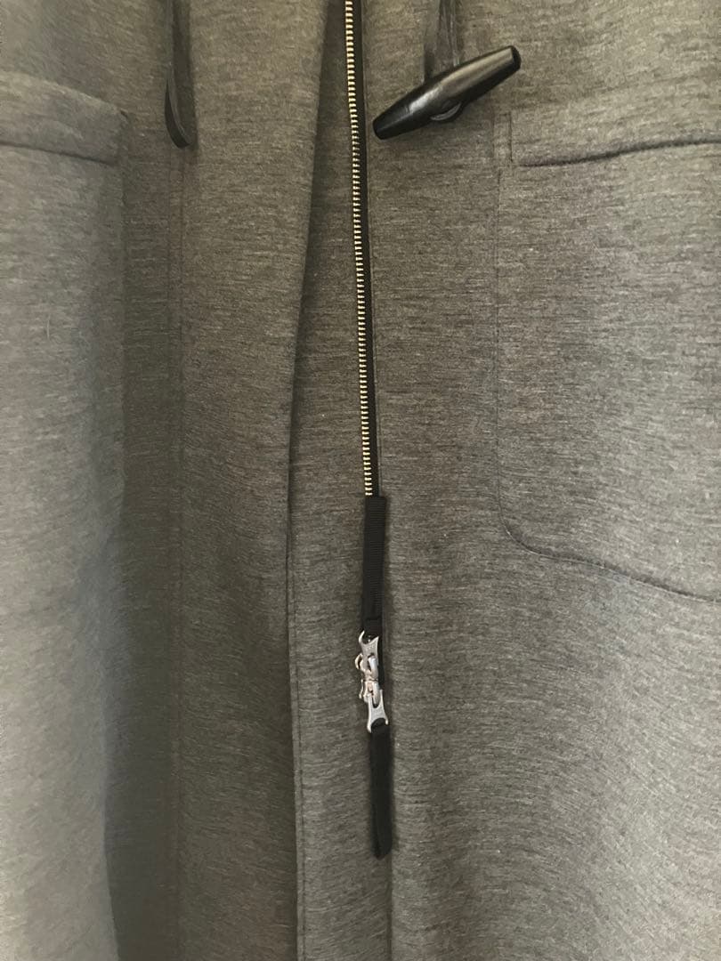 エンフォルドENFOLD サイドスリット　 ロング　ボンディングダッフルコート