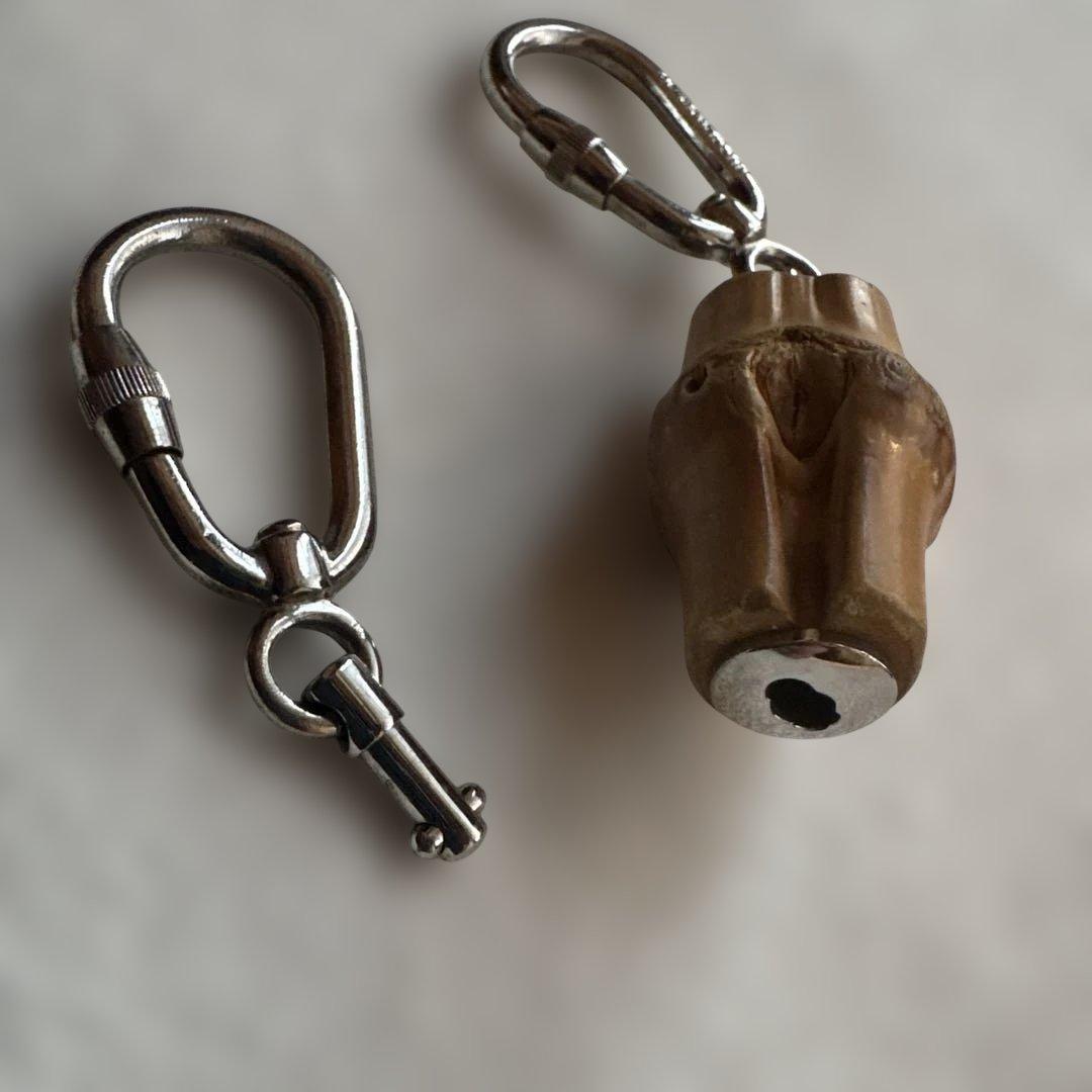GUCCI KEYRING　グッチキーホルダー バンブー バッグチャーム