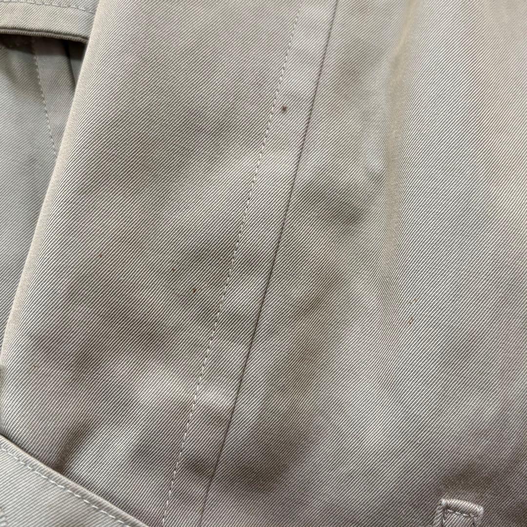 バーバリー トレンチコート ロング丈 ノバチェック ベルト ベージュ M