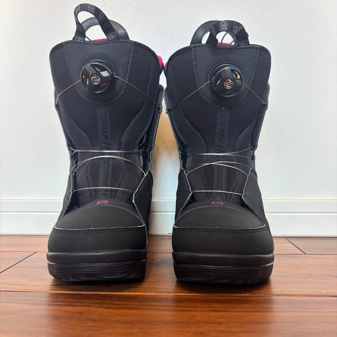 SALOMON スノーボードブーツ 24.5 SCARLET BOA サロモン
