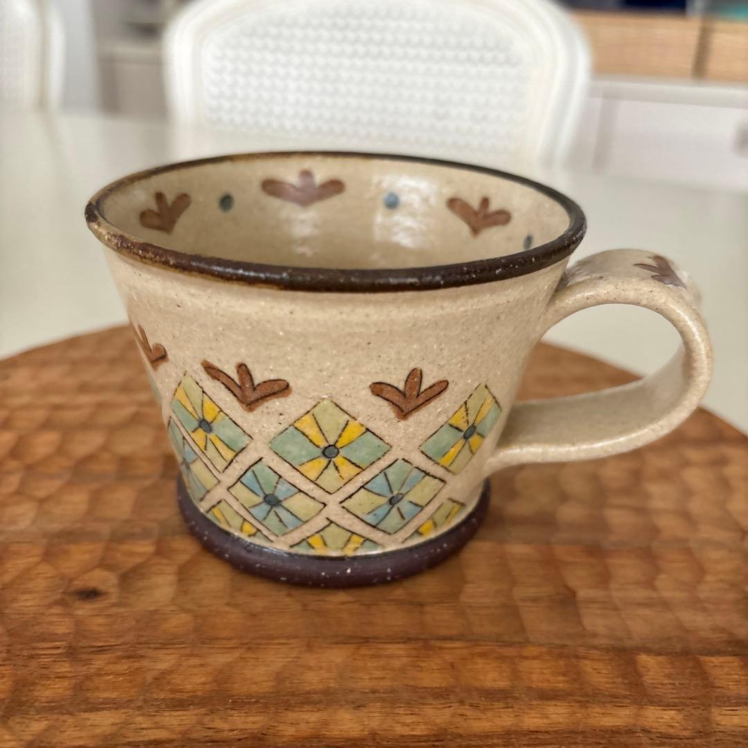 増山文 コーヒーカップ 2個セット 未使用品