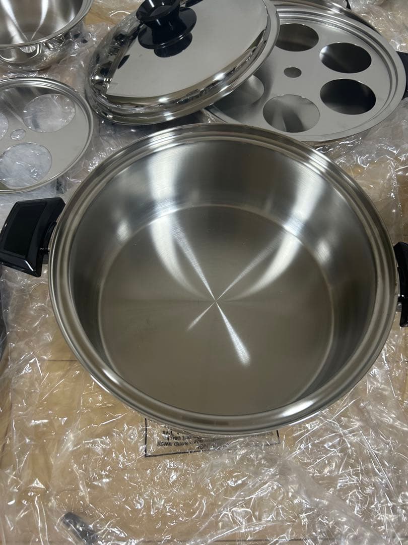 よう ロイヤルクイーン レギュラーセット 電気フライパン付　未使用新品